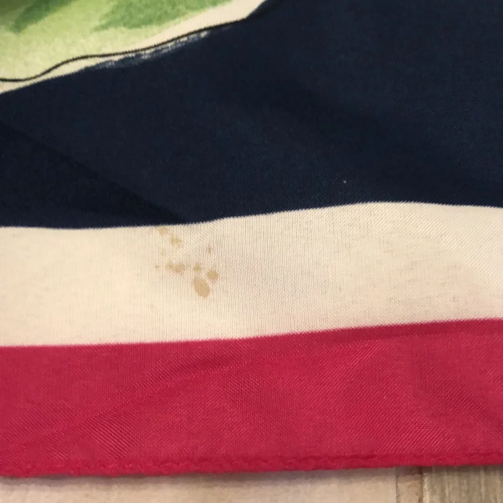 Silk Floral Scarf